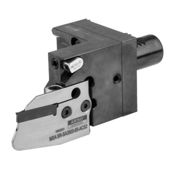 Picture of HVDI 25R-7-15-MSA-SL-122 Arno Rouse 101060 Cut Off,Grooving,Groove Turning Adapter Holder